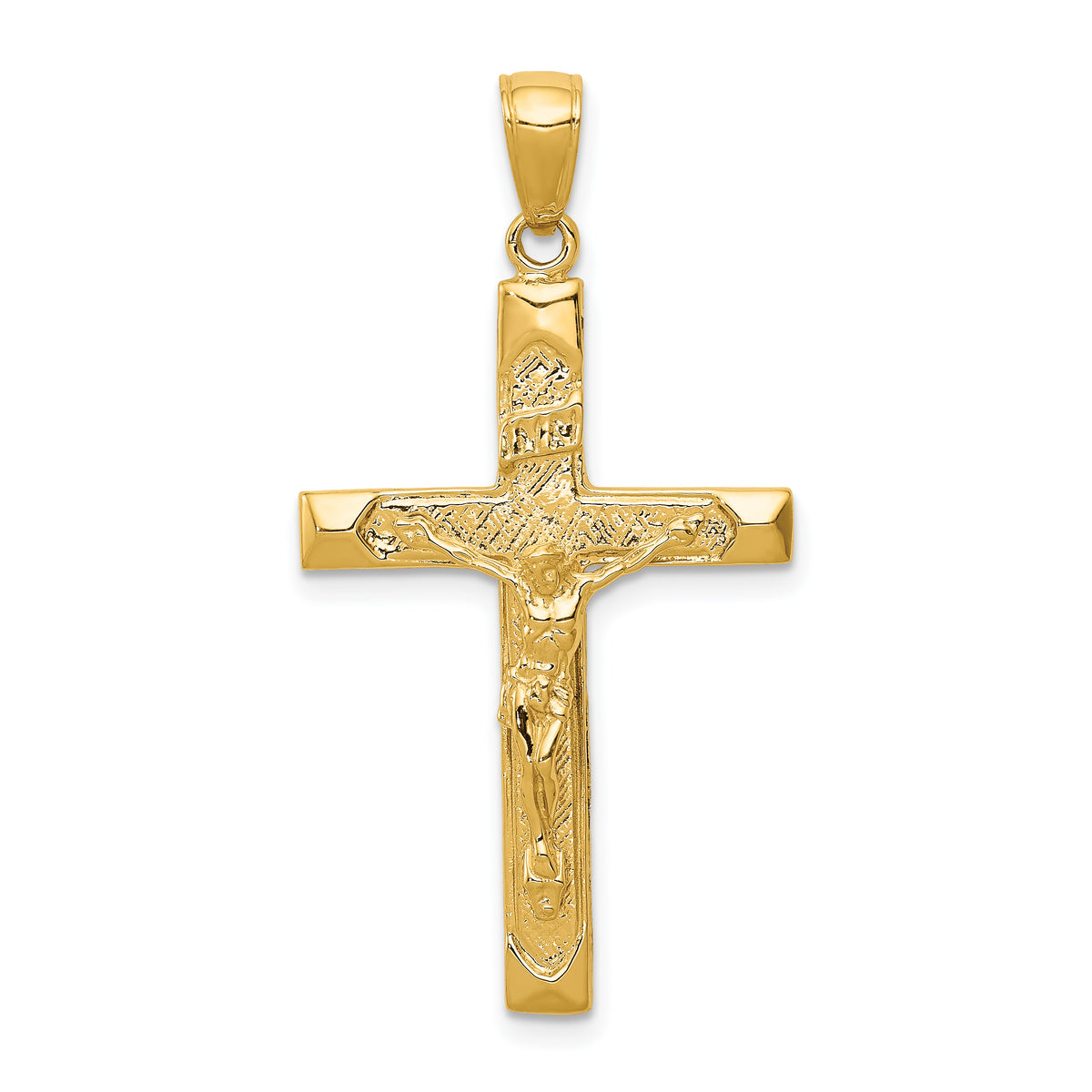 10k INRI Crucifix Pendant