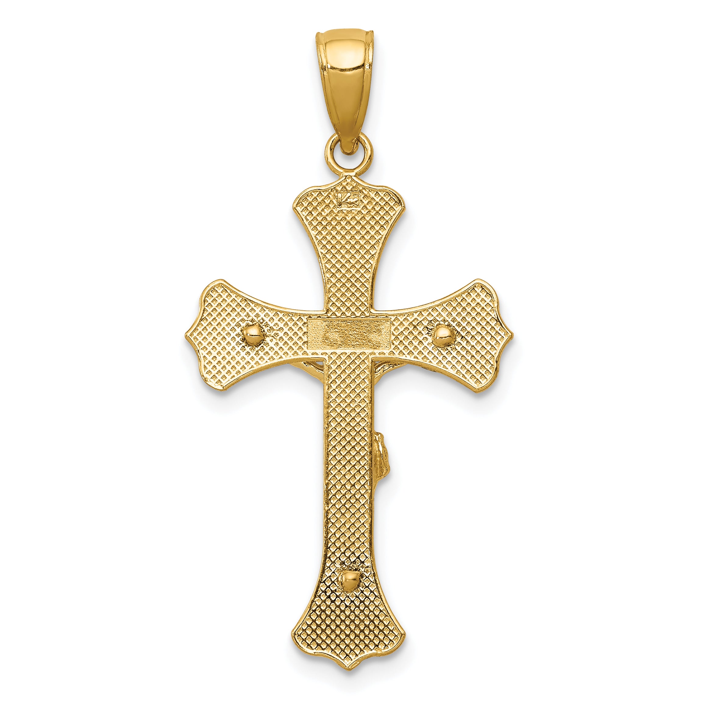 10K Crucifix Pendant