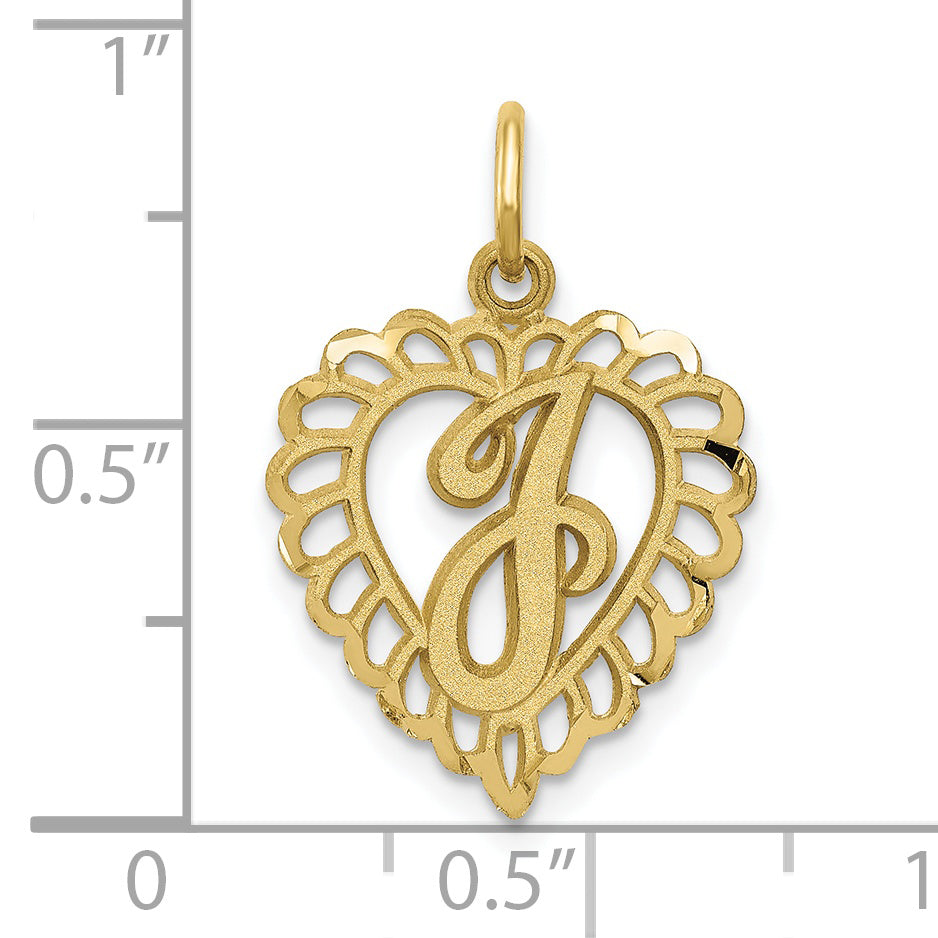 10k Initial J Charm