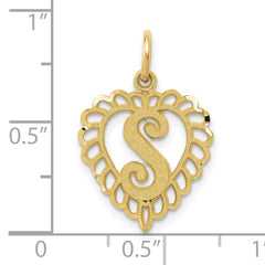 10k Initial S Charm