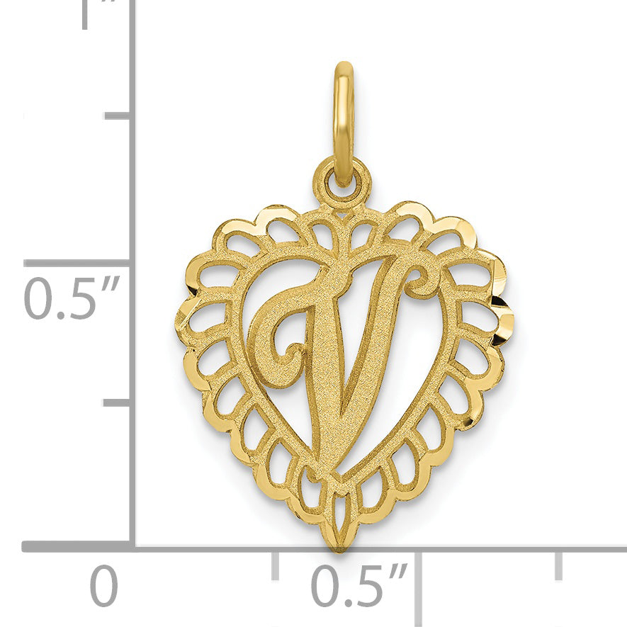 10k Initial V Charm