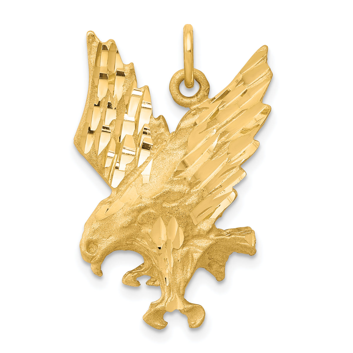 10k Eagle Charm