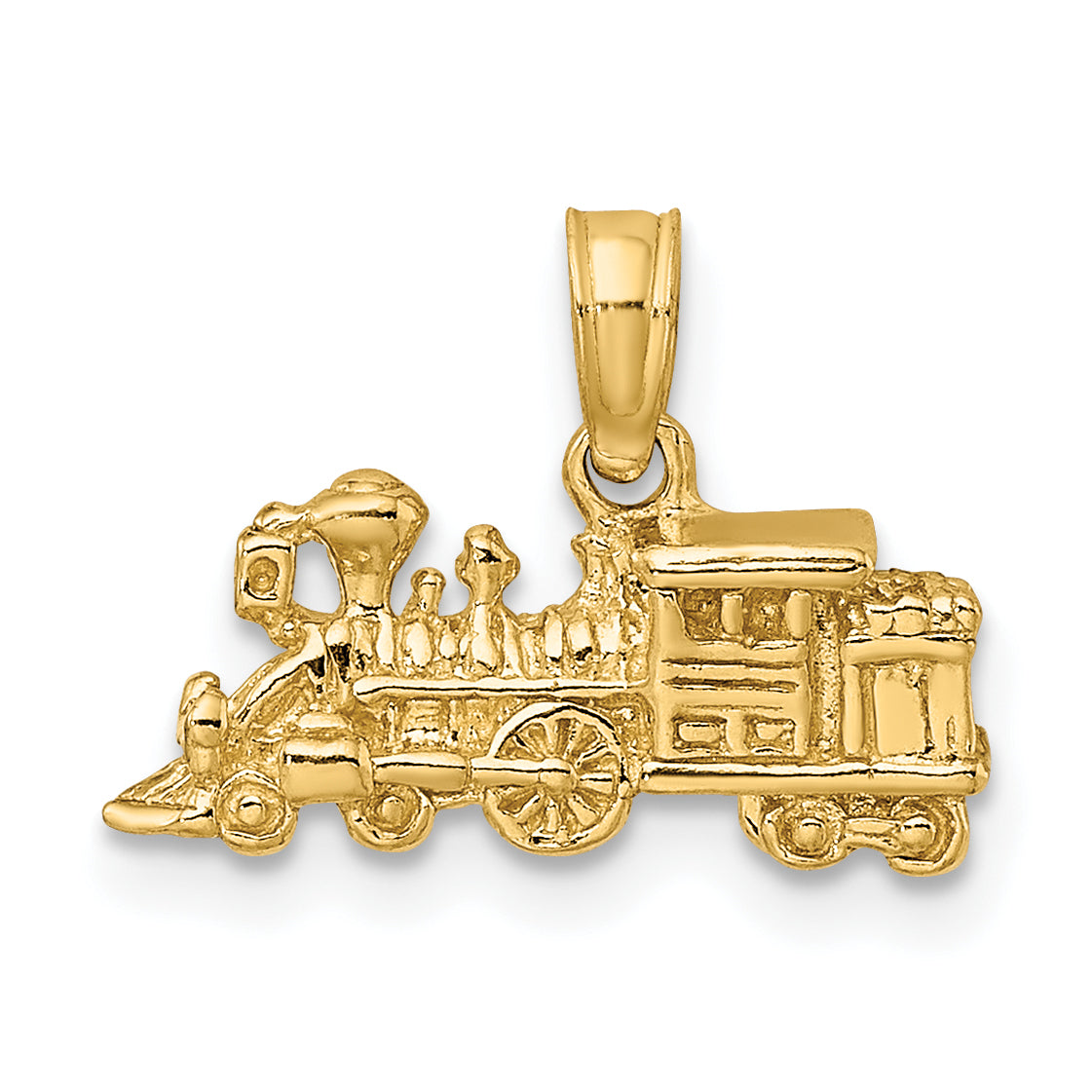 10K 3-D Locomotive Pendant