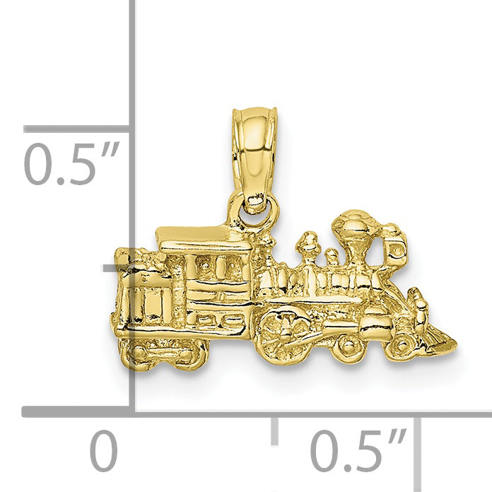 10K 3-D Locomotive Pendant