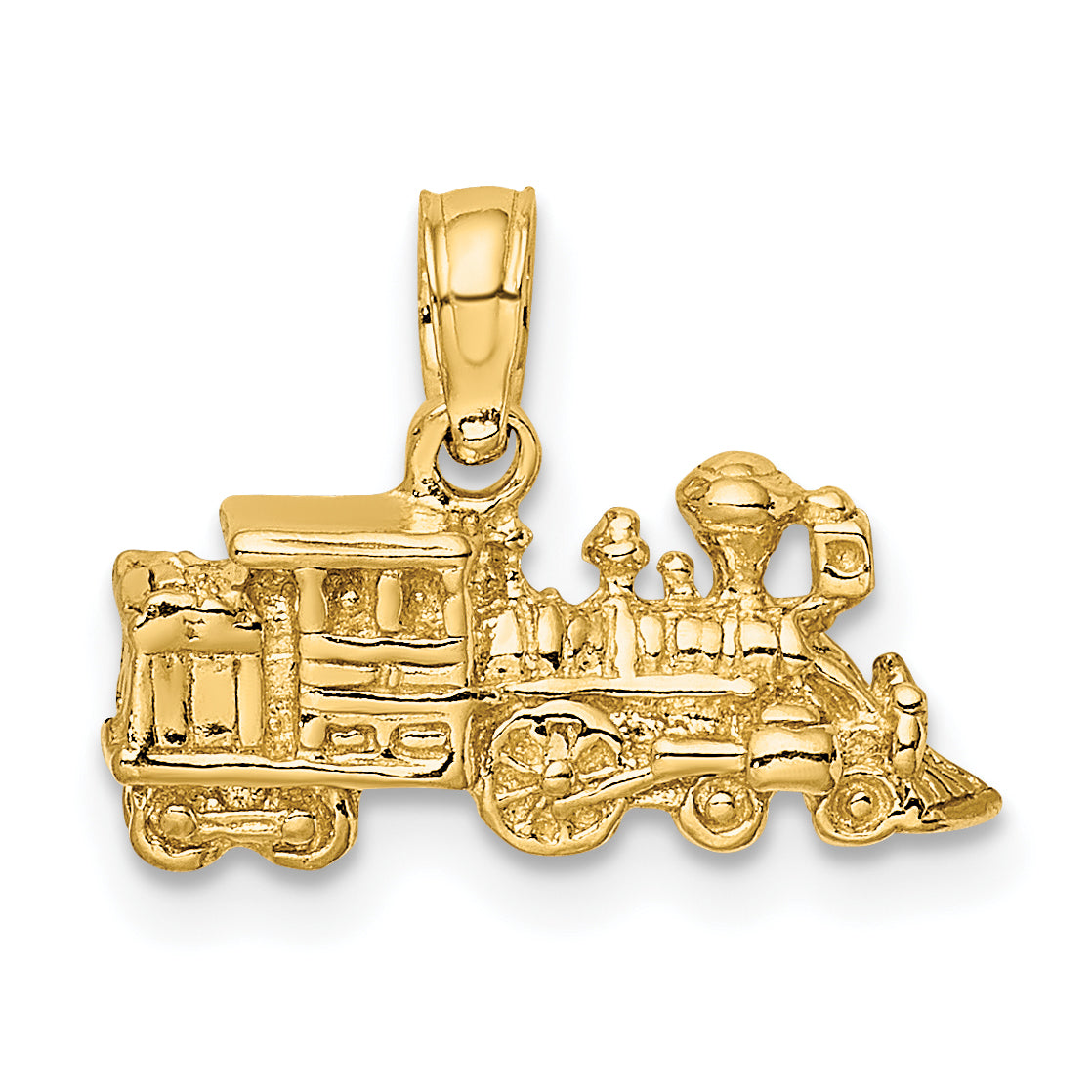 10K 3-D Locomotive Pendant