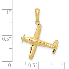 10k 3-D Low-Wing Airplane Pendant