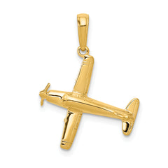 10k 3-D Low-Wing Airplane Pendant