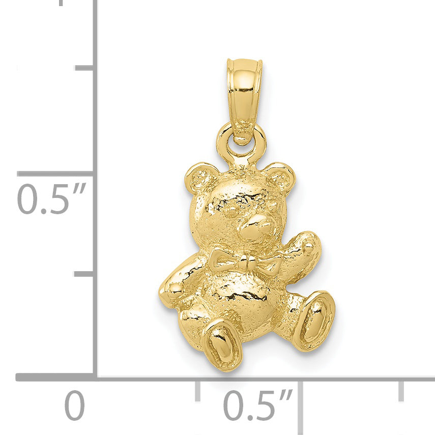 10K Teddy Bear Charm