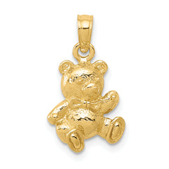 10K Teddy Bear Charm