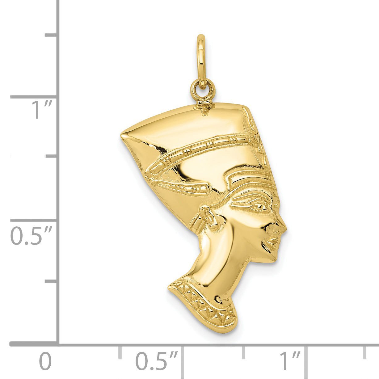 10k Nefertiti Charm