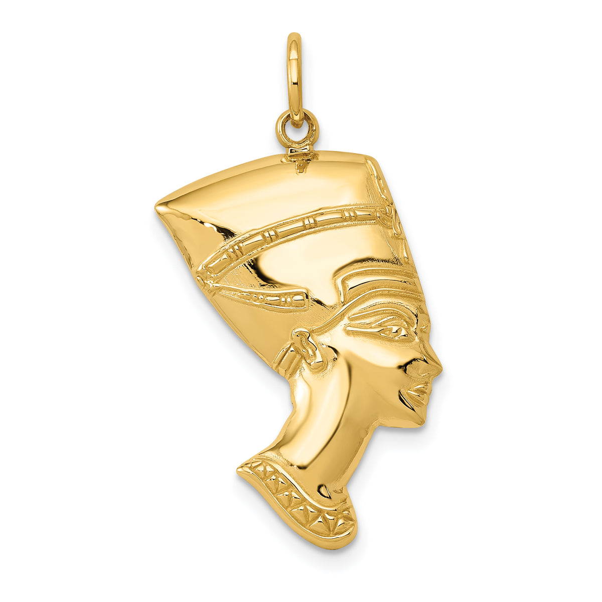 10k Nefertiti Charm