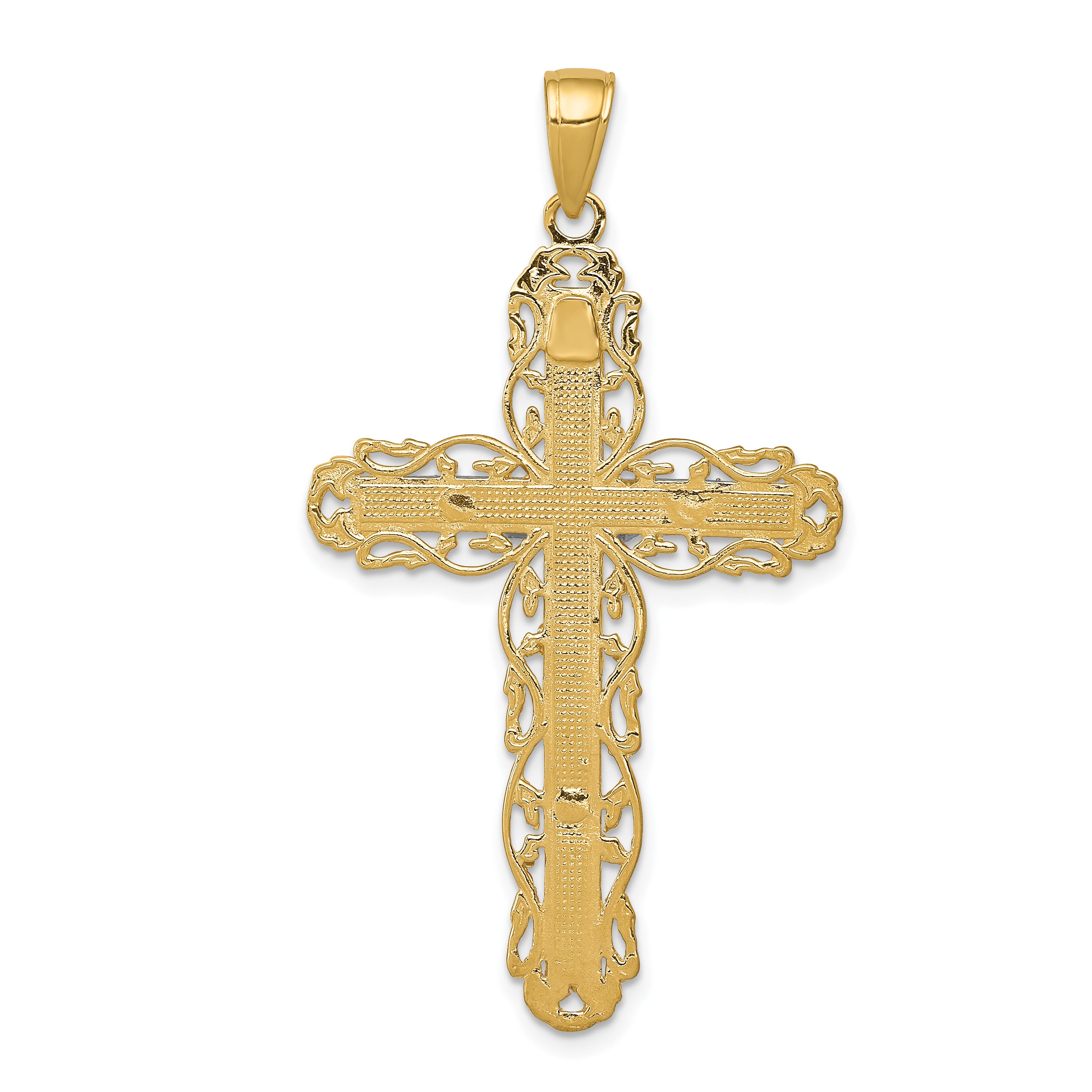 10k Crucifix Pendant