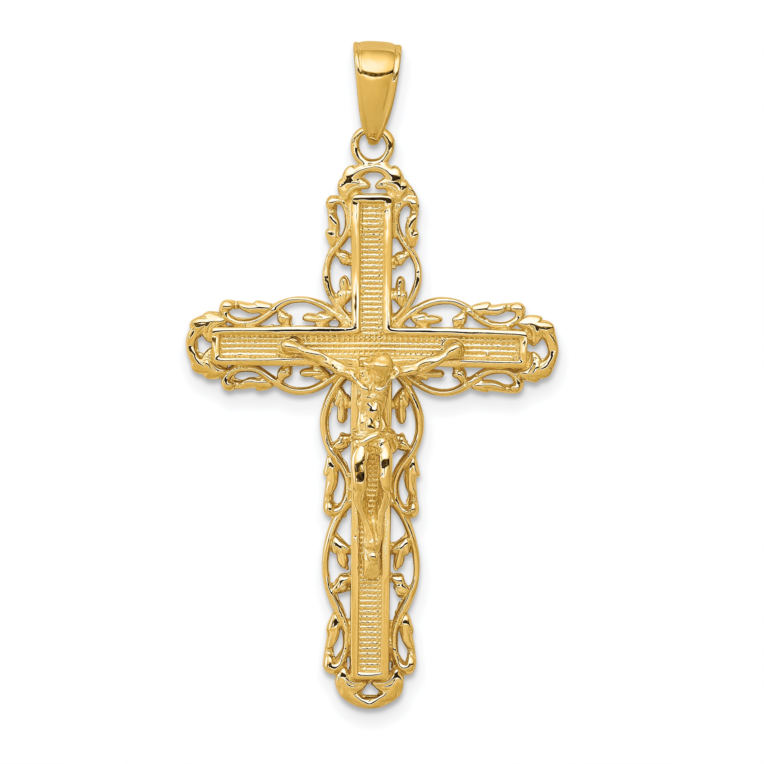 10k Crucifix Pendant