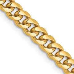 10K 4.25mm Solid Miami Cuban Chain