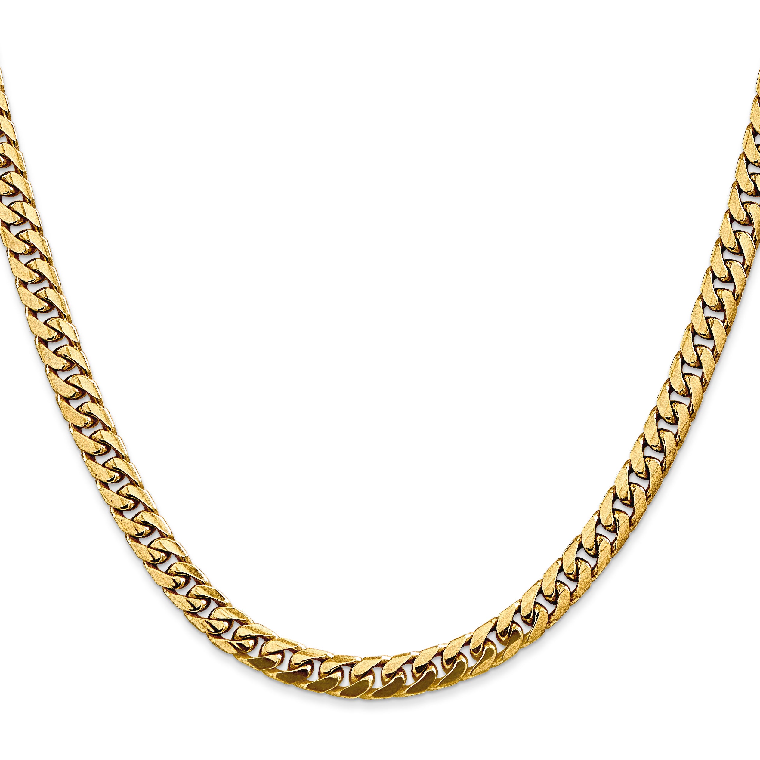 10K 5mm Solid Miami Cuban Chain