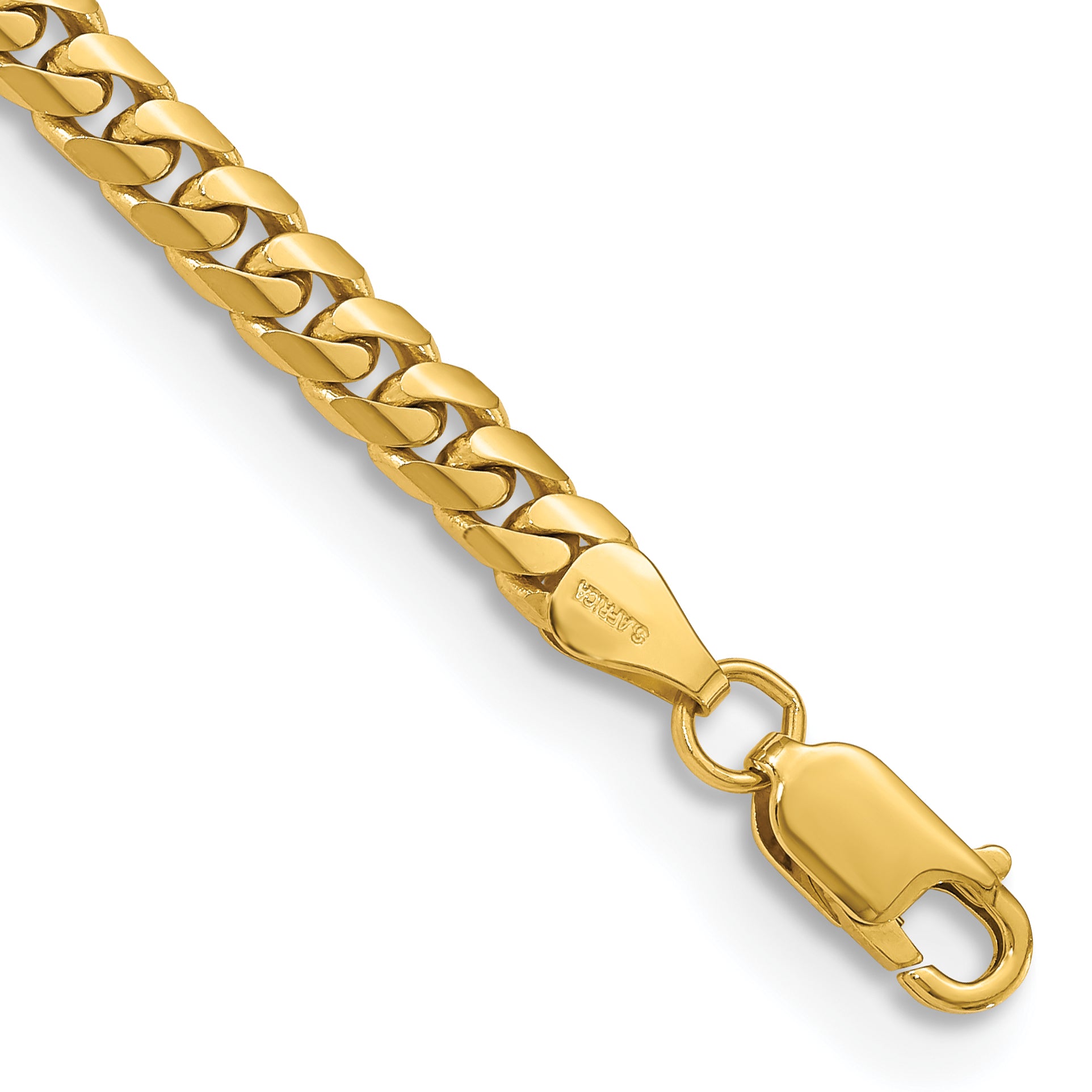 10K 5mm Solid Miami Cuban Chain