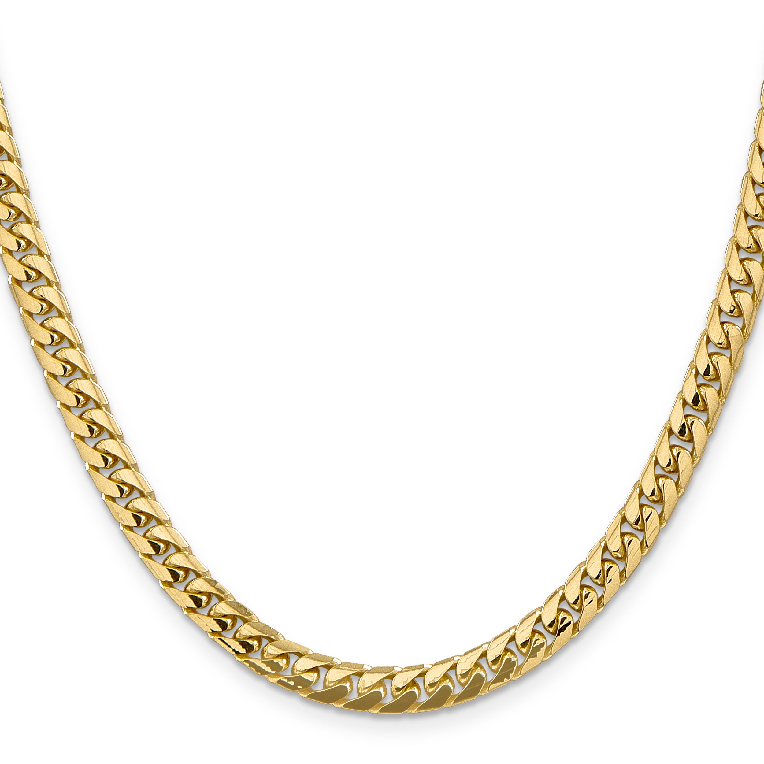 10K 5.5mm Solid Miami Cuban Chain