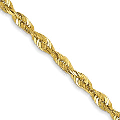 10k 2.50mm Extra-Light D/C Rope Chain