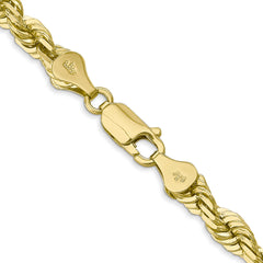 10k 5.5mm Diamond-cut Rope Chain