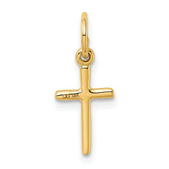 10k Small Cross Charm