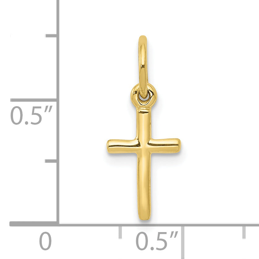 10k Small Cross Charm