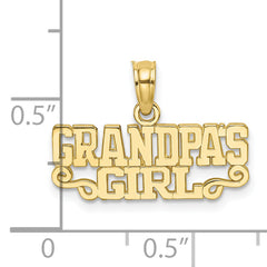 10k GRANDPAS GIRL Charm