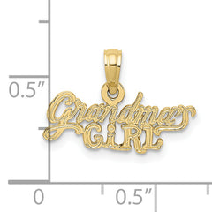 10k GRANDMA'S GIRL Charm