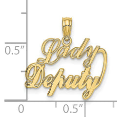 10k LADY DEPUTY Charm