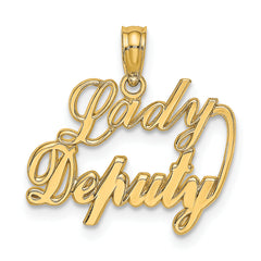 10k LADY DEPUTY Charm