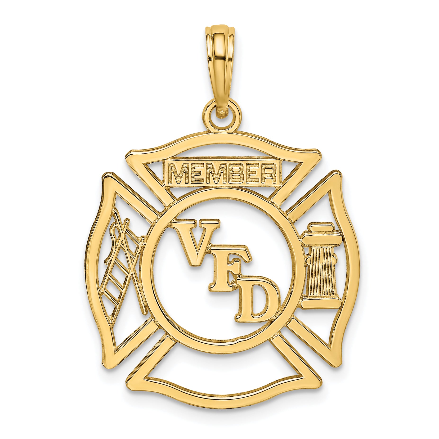 10k VFD Member Shield Charm