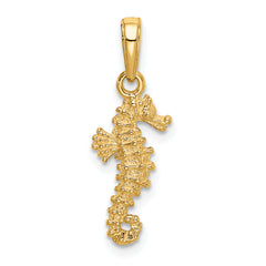 10k Seahorse Pendant