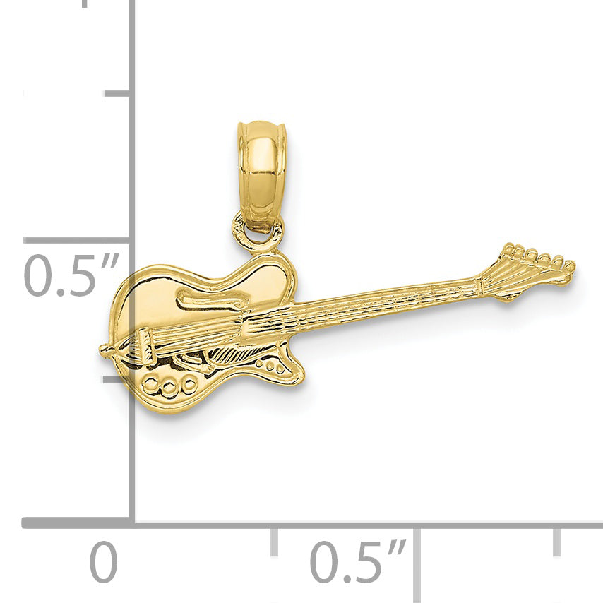 10k Electric Guitar Pendant