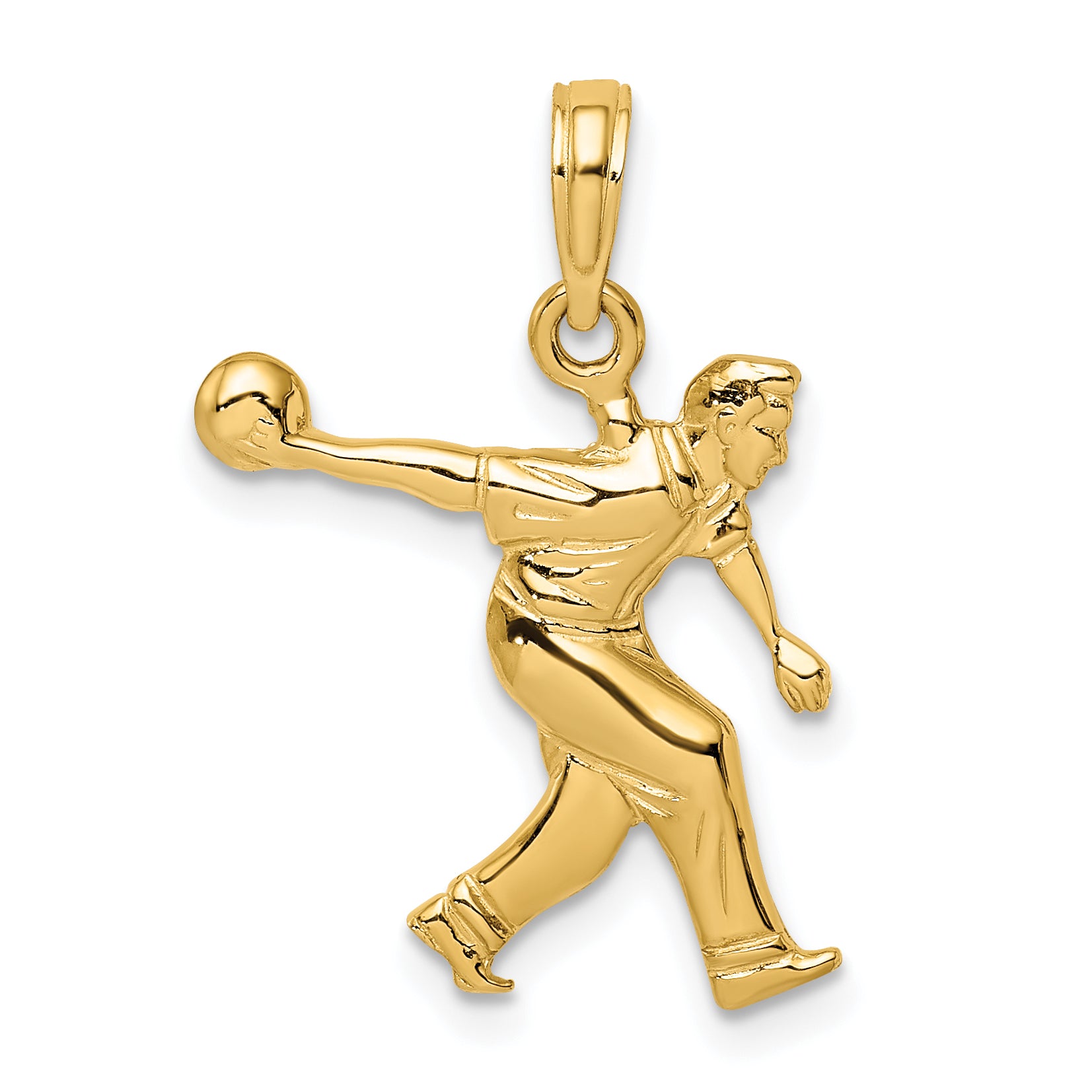 10k Male Bowling Charm