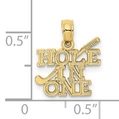 10K HOLE IN ONE with Golf Club Charm