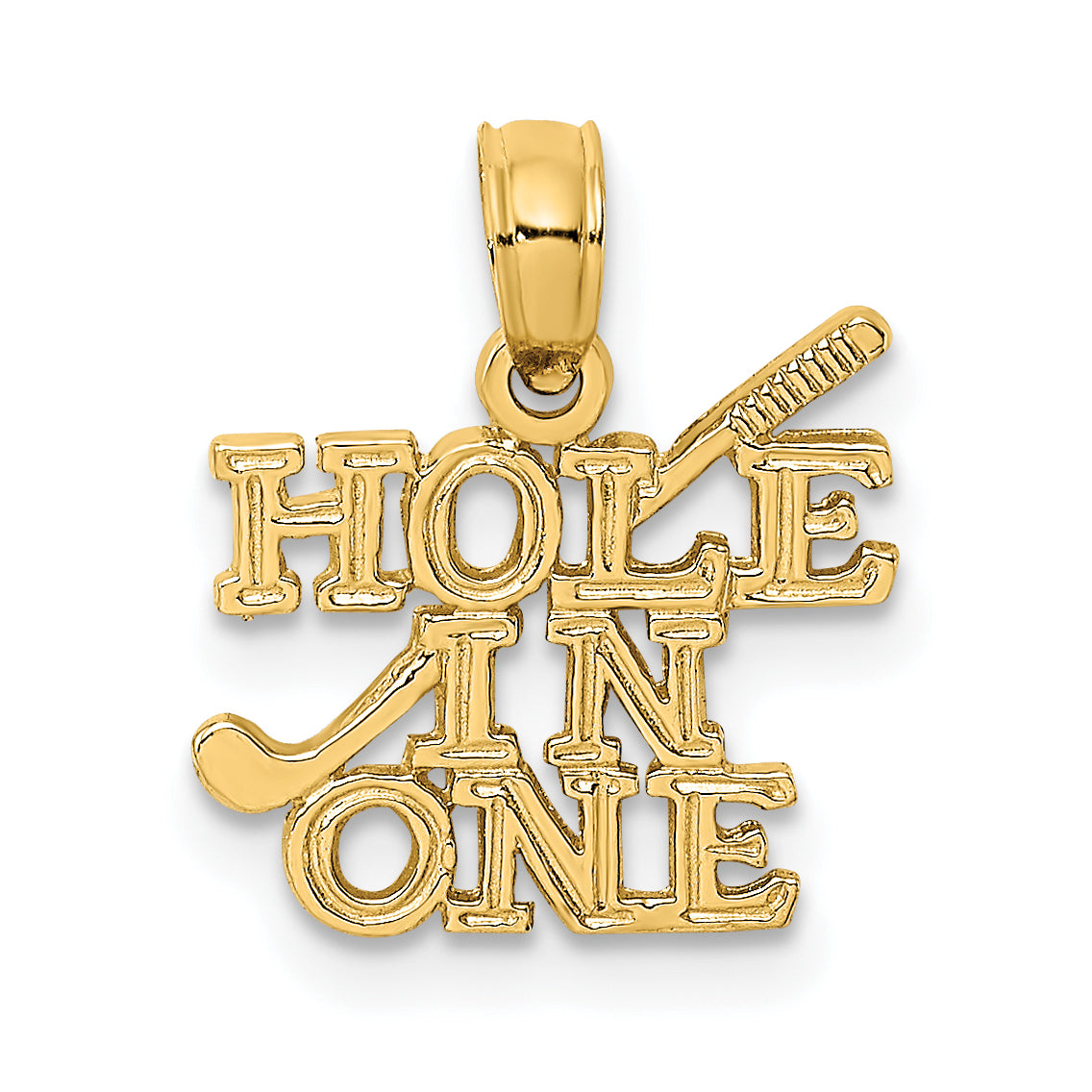 10K HOLE IN ONE with Golf Club Charm