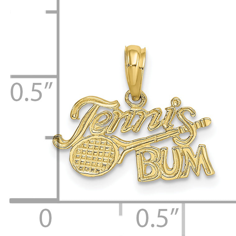 10K TENNIS BUM with Racquet Charm