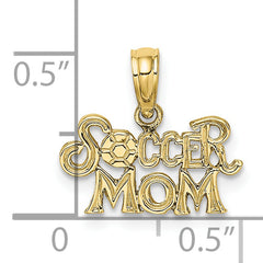 10K SOCCER MOM Charm