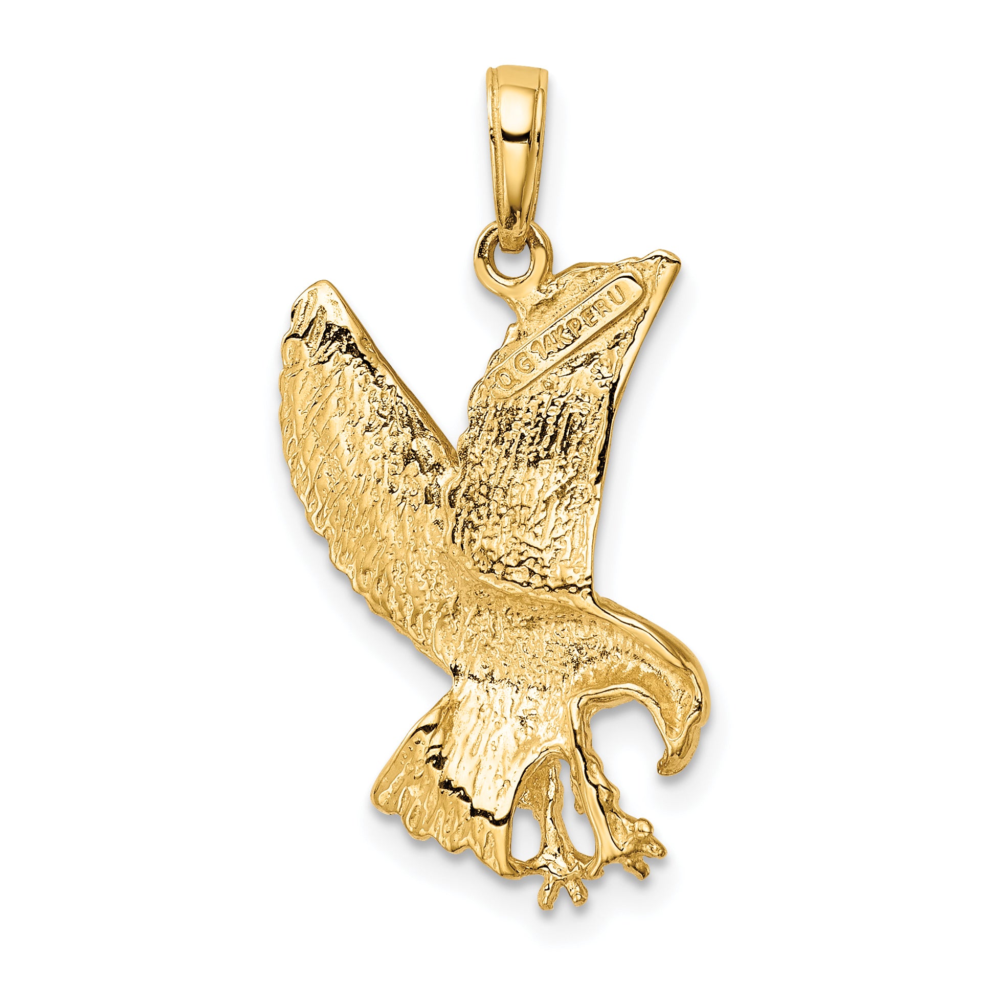 10k Eagle Charm