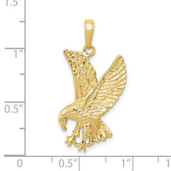 10k Eagle Charm