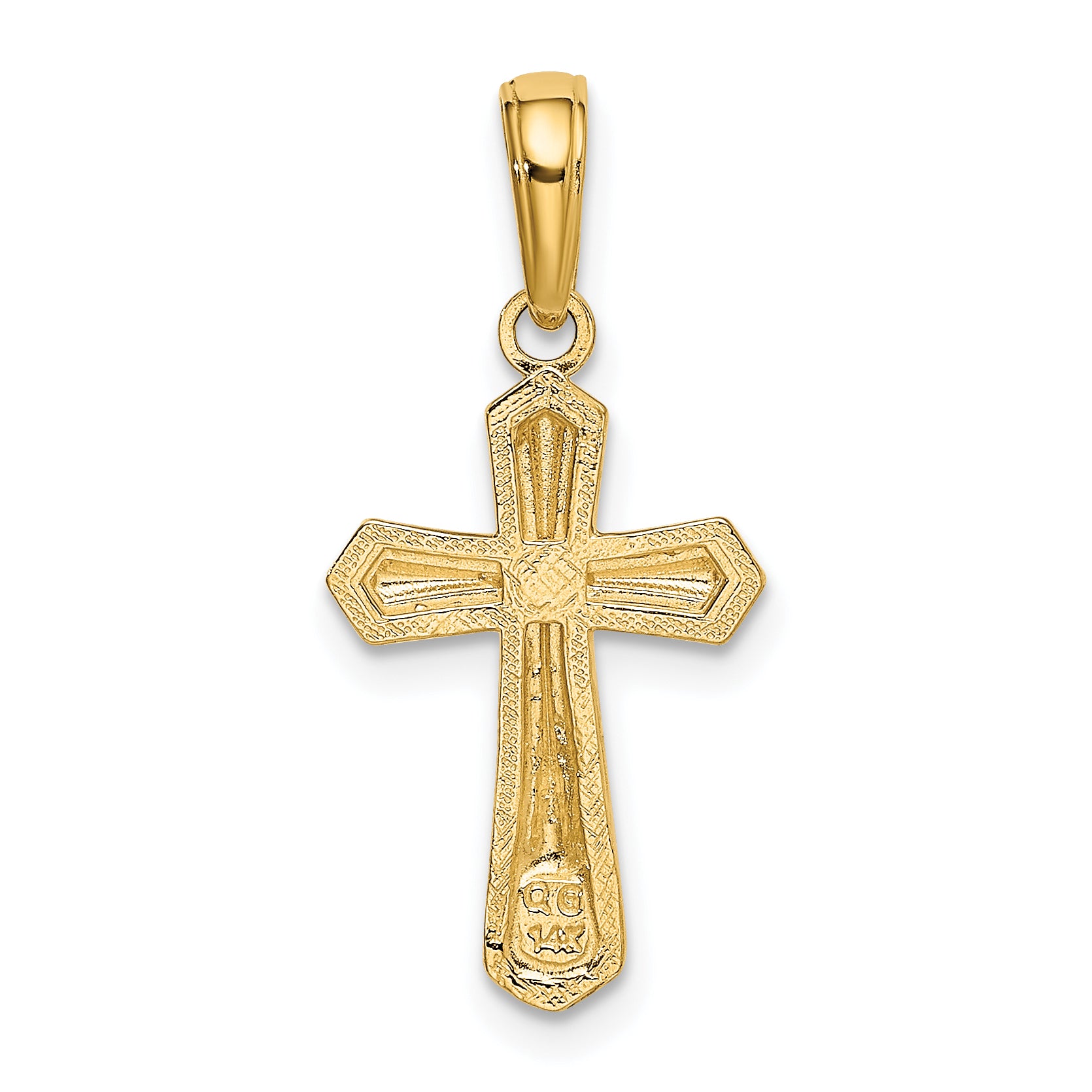 10k Cross Pendant