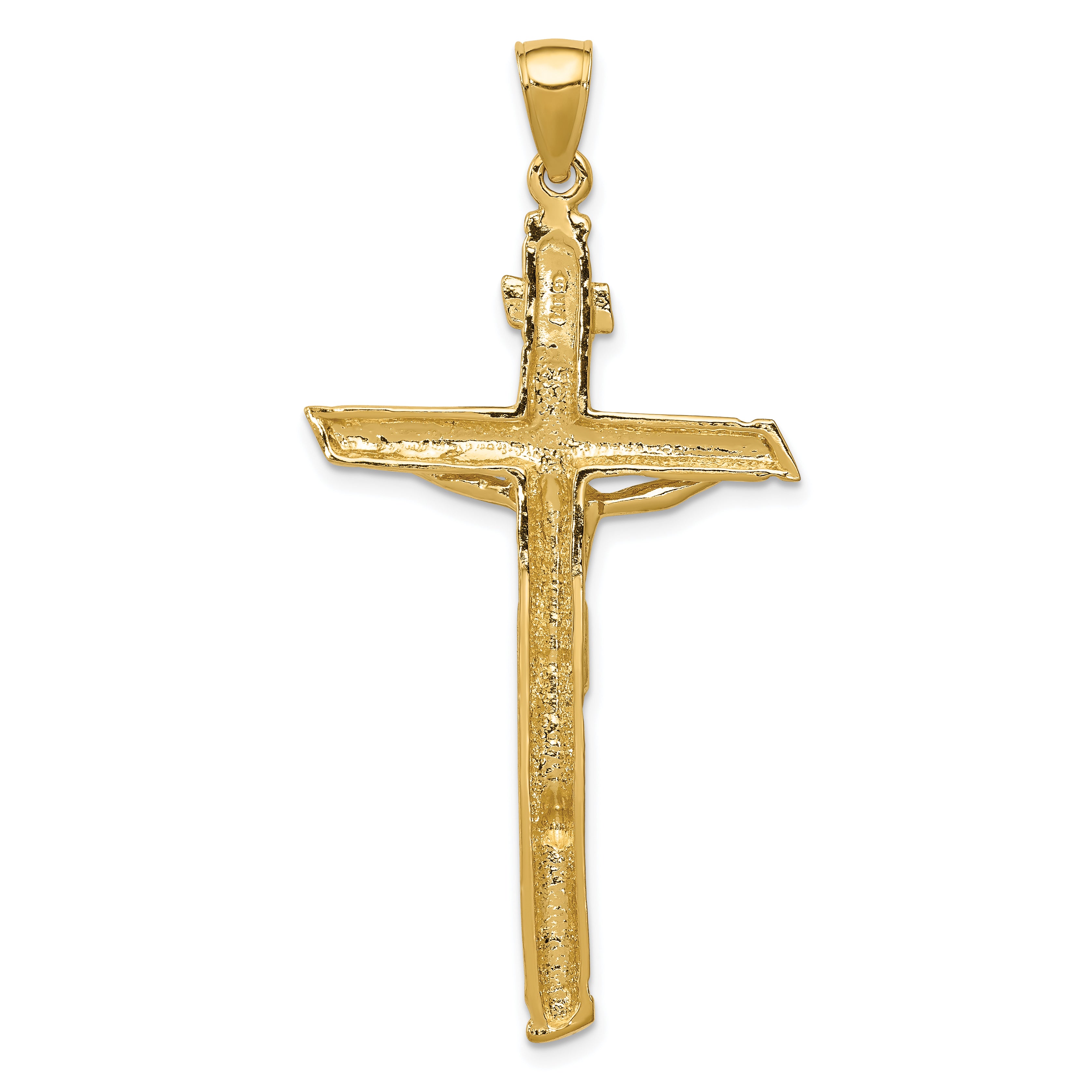 10k INRI Crucifix Pendant