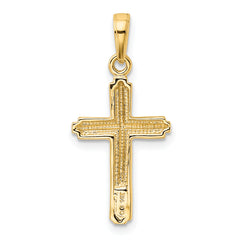 10k Cross Pendant