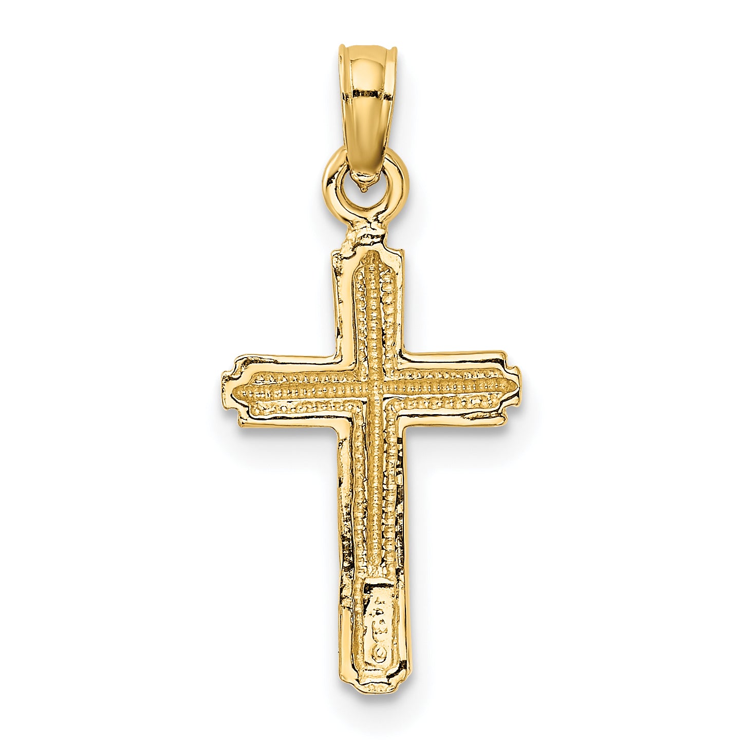 10k Cross Pendant