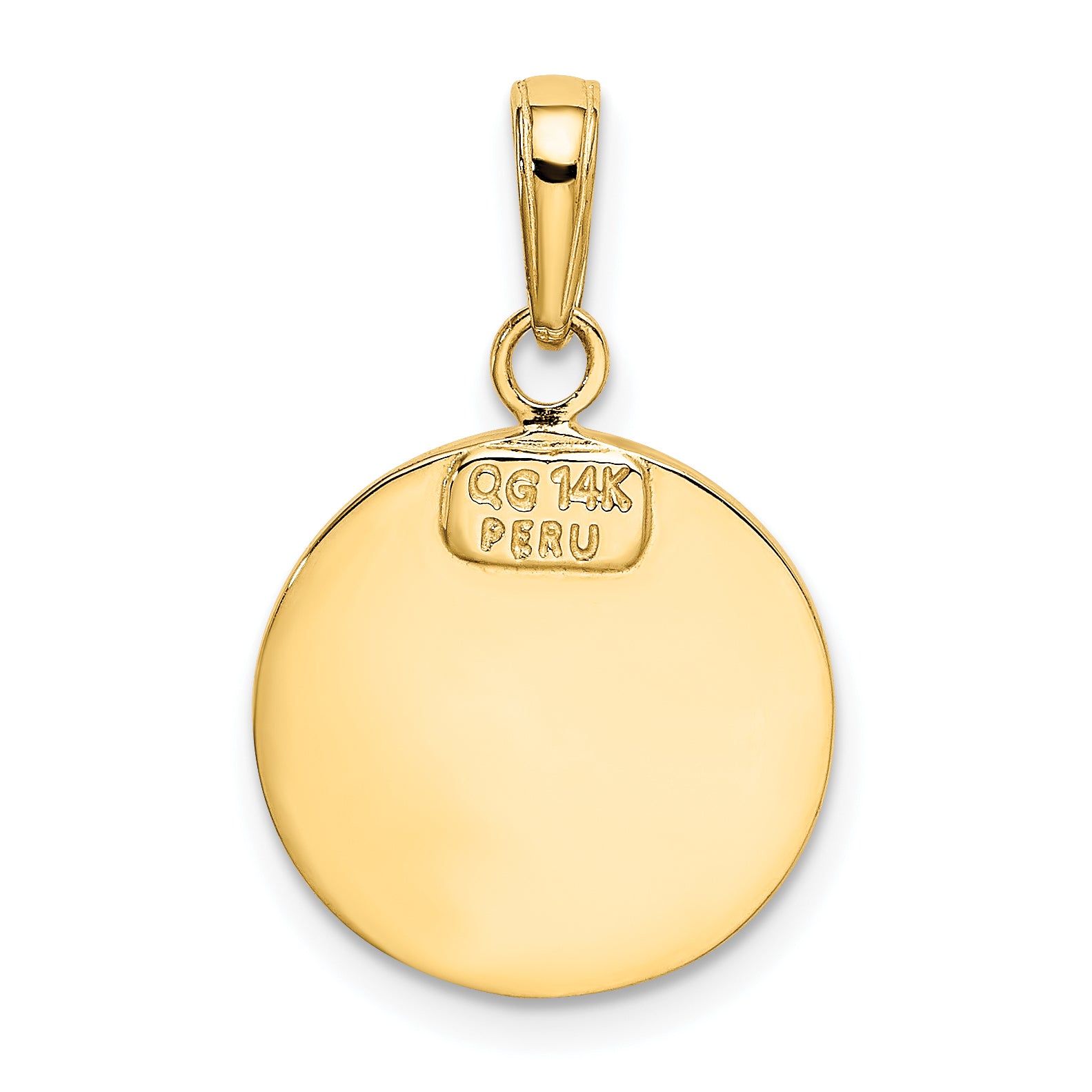 10k Saint Michael Medal Pendant