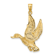 10K Flying Mallard Duck Charm