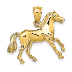 10K 3-D Horse Charm