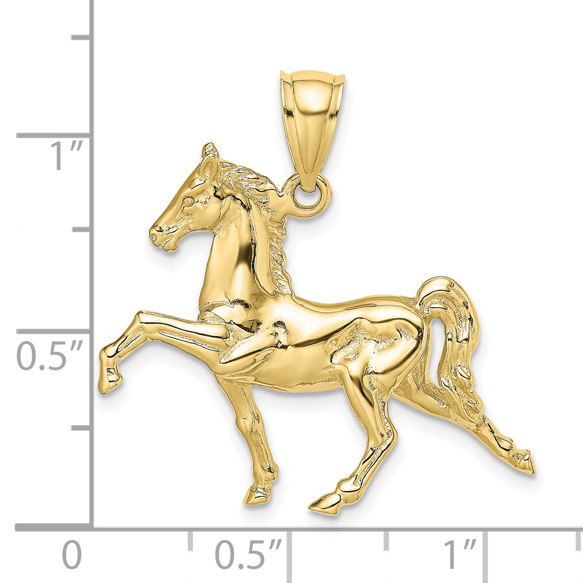 10K 3-D Tennessee Walking Horse Charm