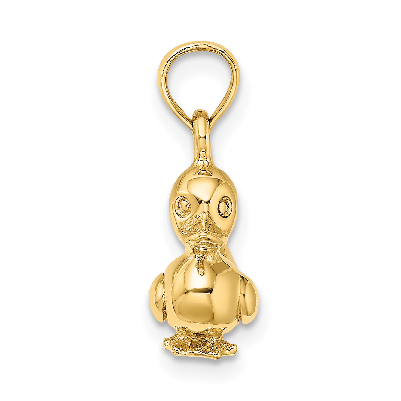 10K 3-D Duckling Charm