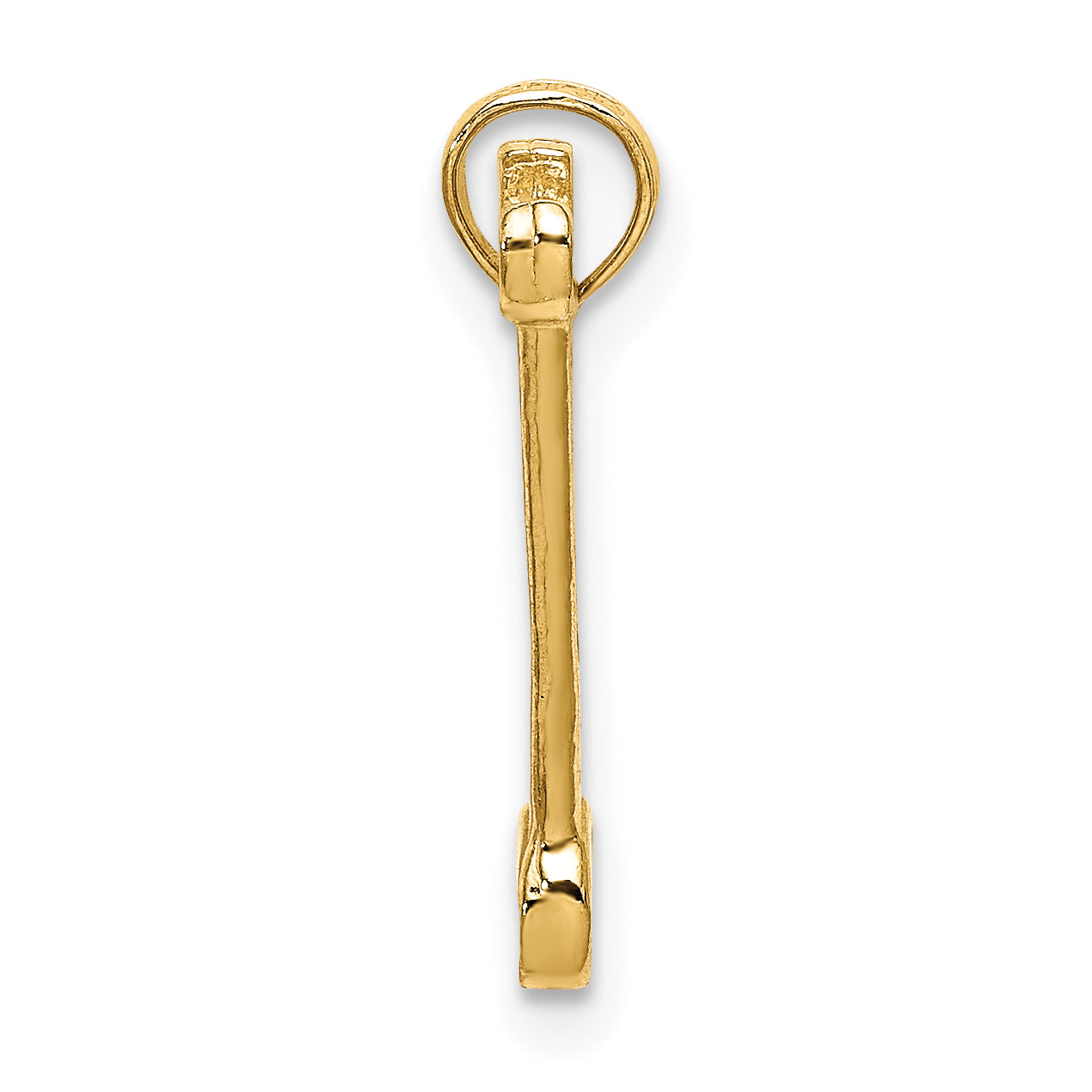 10K 3-D Double Open-Ended Wrench Charm