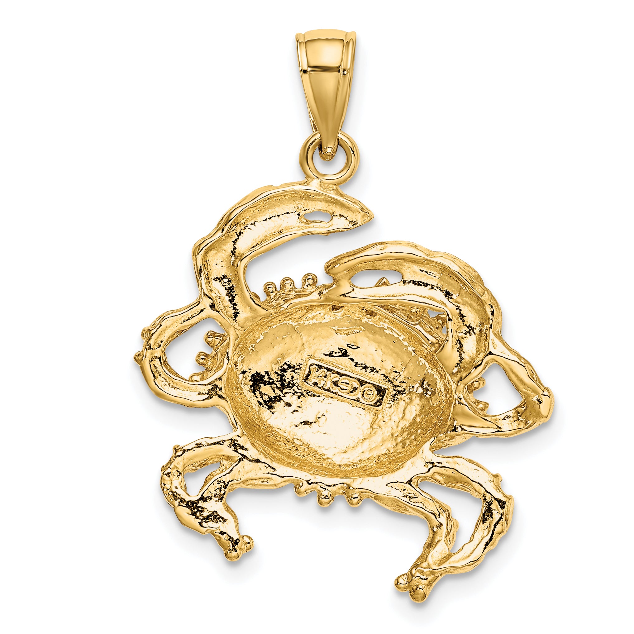 10K 2-D Crab Charm